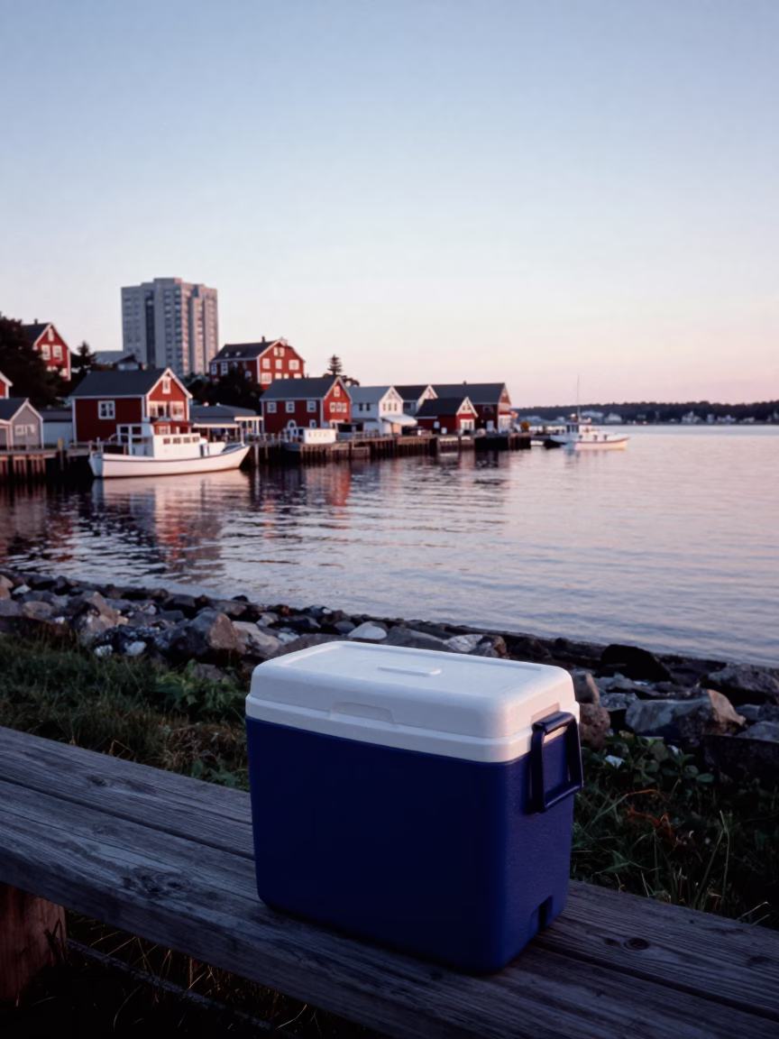 Evening Scene in Halifax at The Early Evening Light in in Halifax, Nova Scotia, Canada