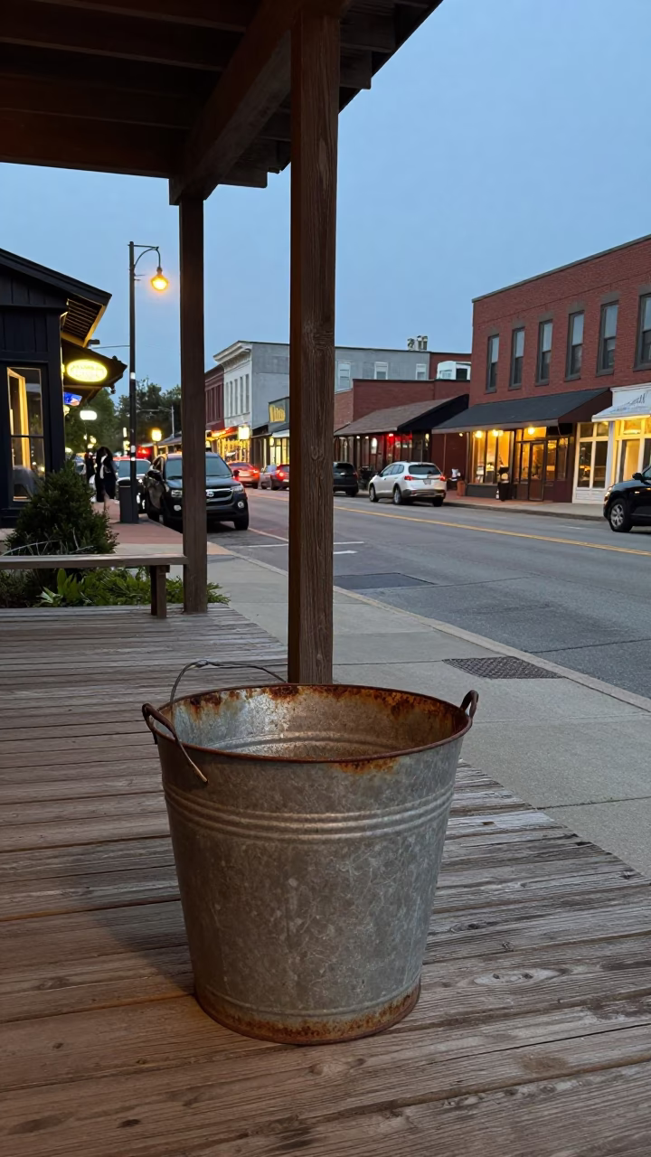 Evening Scene in Nashville at The Early Evening Light in in Nashville, Tennessee, United States