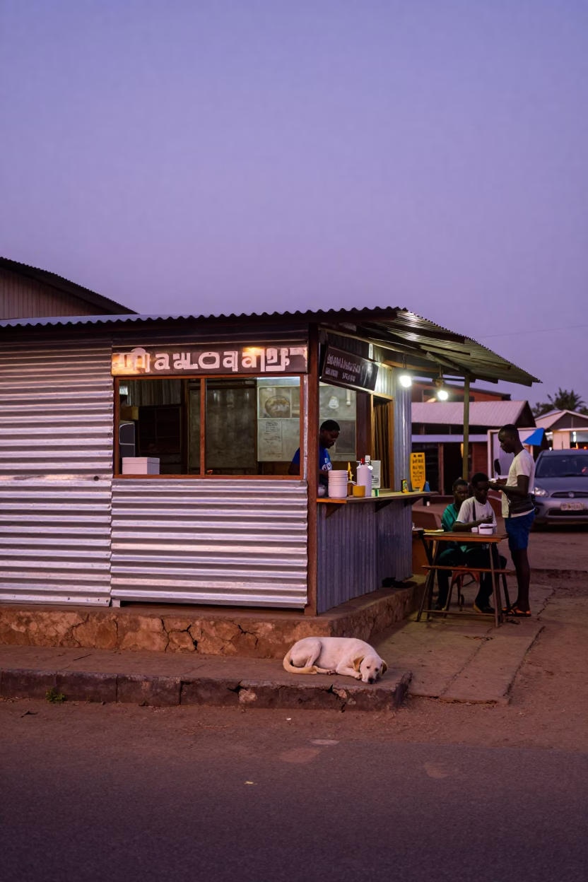 Evening Service in Accra in in Accra, Ghana