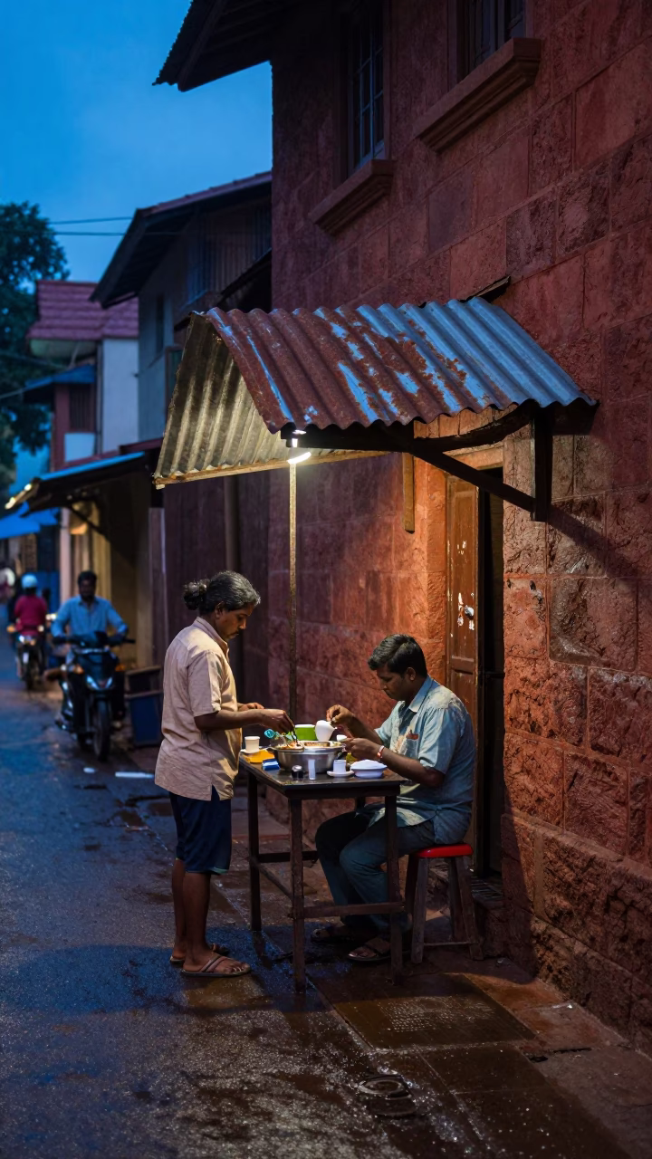 Evening Tea in Kochi in in Kochi, India