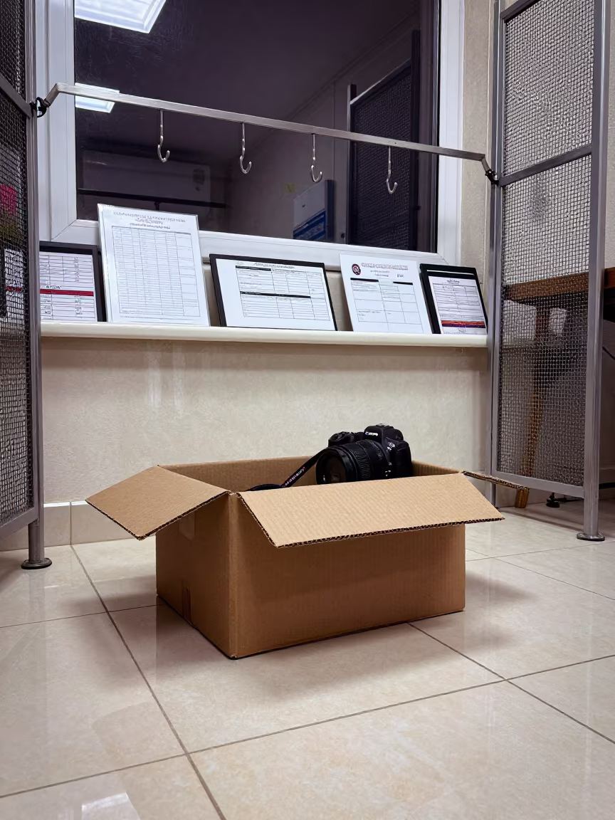 Evidence Bag Box in Şanlıurfa Grooming Bay in inside a grooming bay in Şanlıurfa