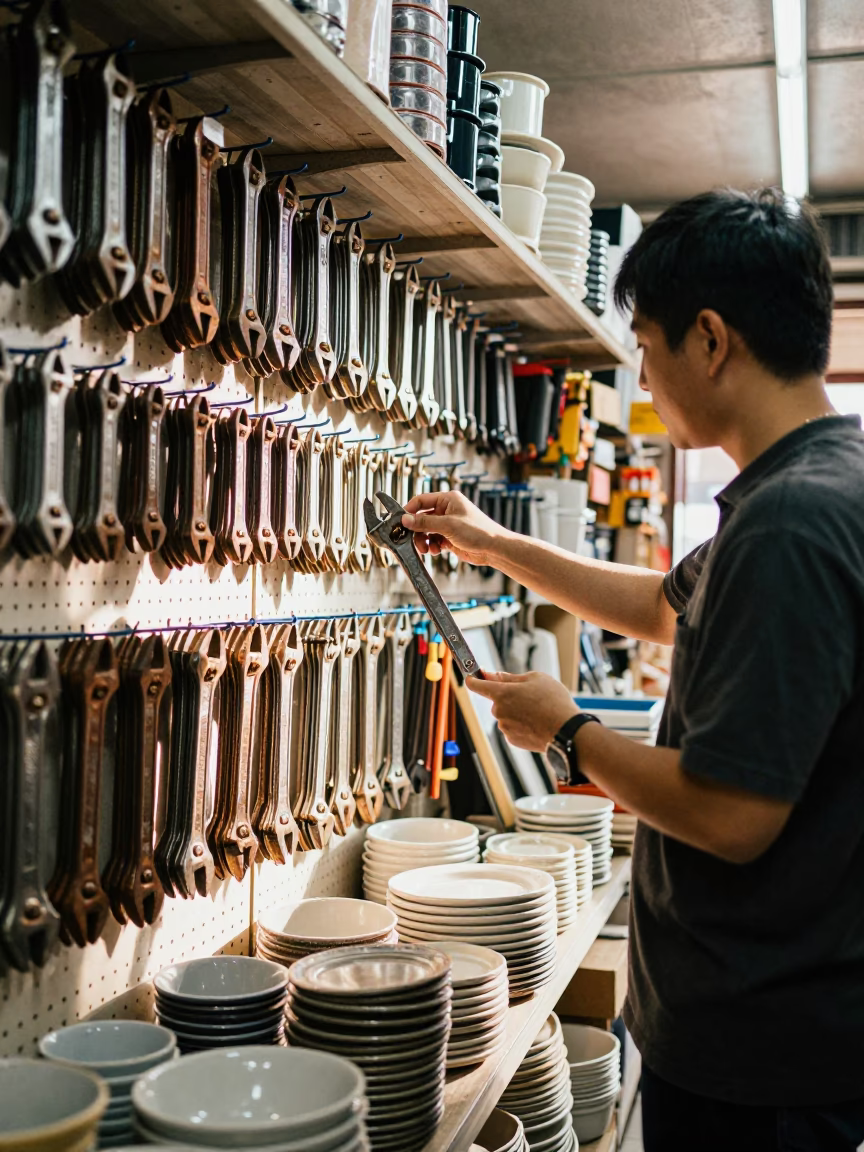 Examining Tools in Kaohsiung in in Kaohsiung, Taiwan