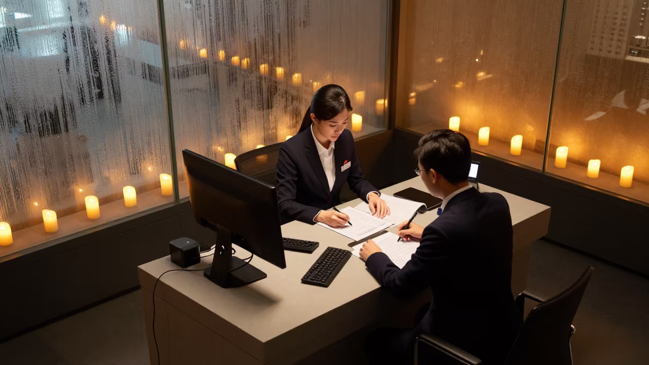 Executive Assistant Console in Hefei Museum in on a museum plinth near Hefei