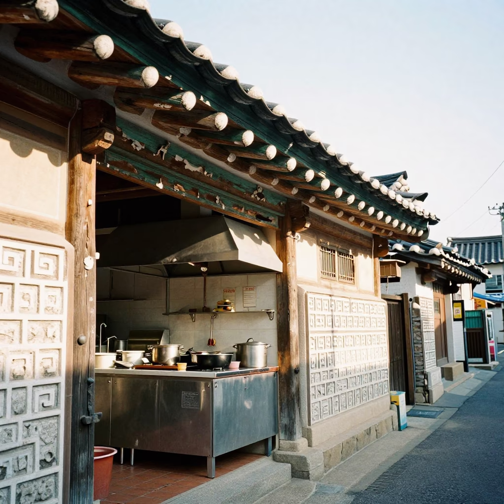 Exterior Details in Seoul in in Seoul, South Korea