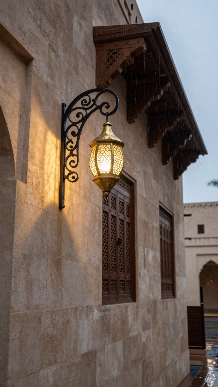 Falcon Lantern in Muscat in in Muscat, Oman