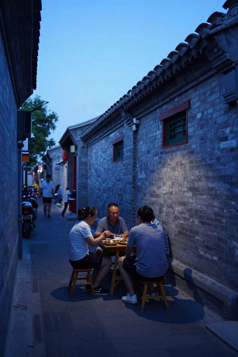 Family Dining in Beijing in in Beijing, China