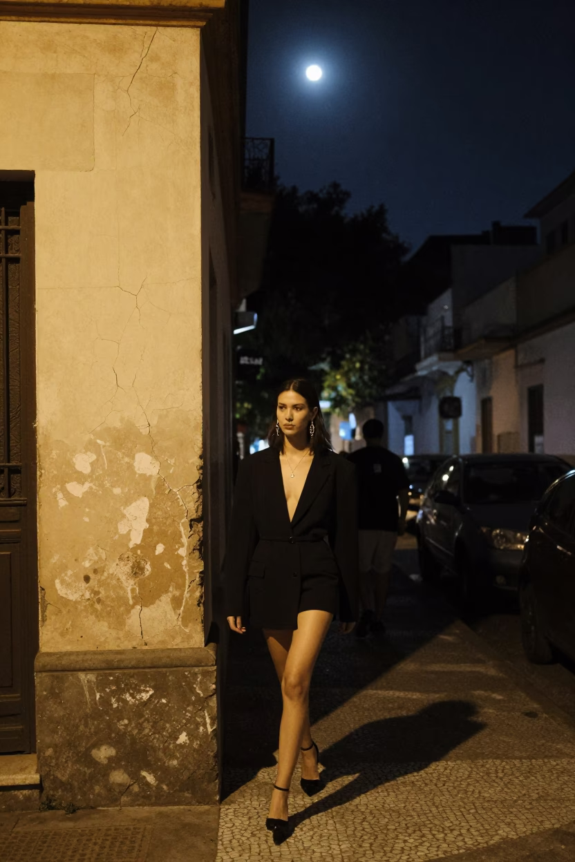 Fashion Evening in Buenos Aires at The Deepest Night Sky Light in in Buenos Aires, Argentina