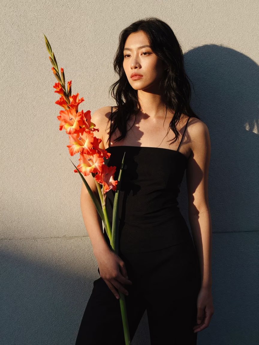Fashion Portrait in Portland at The Late Morning Light in in Portland, Oregon, United States