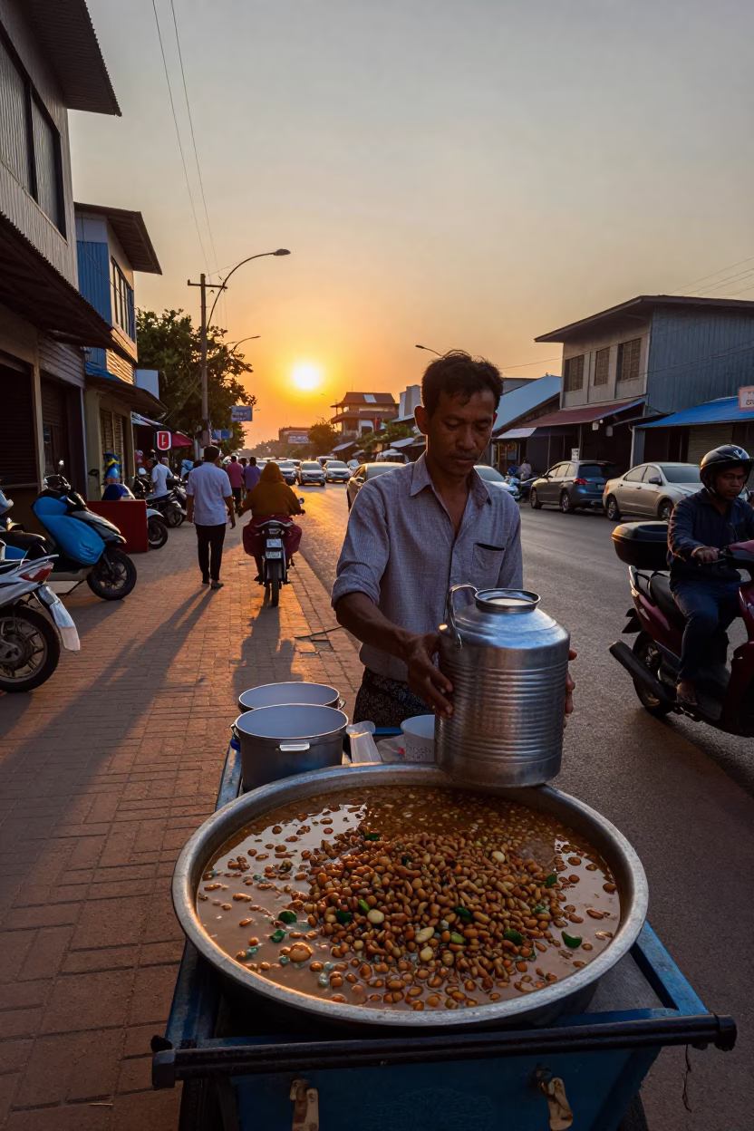Fasolia Bean Stew in Phnom Penh in in Phnom Penh, Cambodia