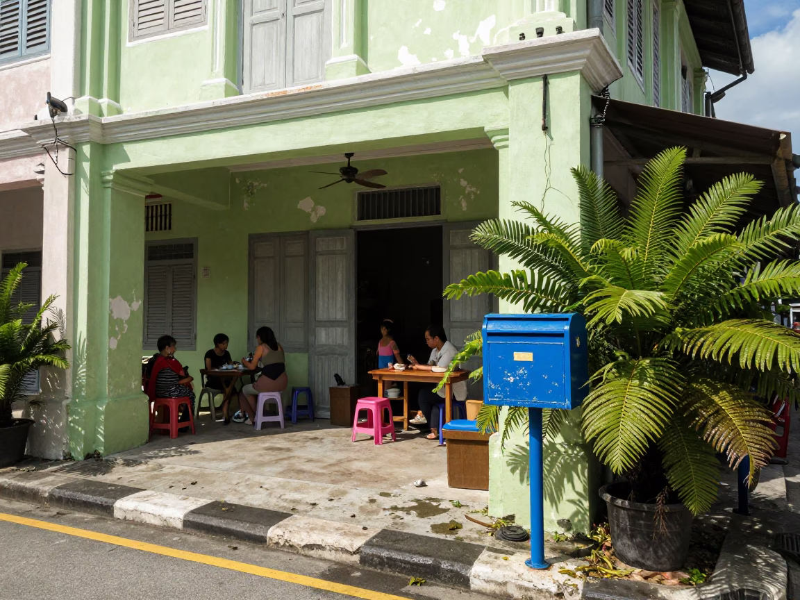 Fern in George Town in in George Town, Malaysia