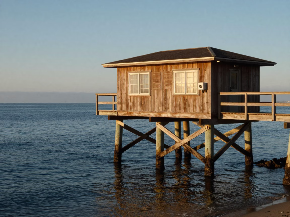 Field Station at The Late Afternoon Light in San Diego in in San Diego, California, United States