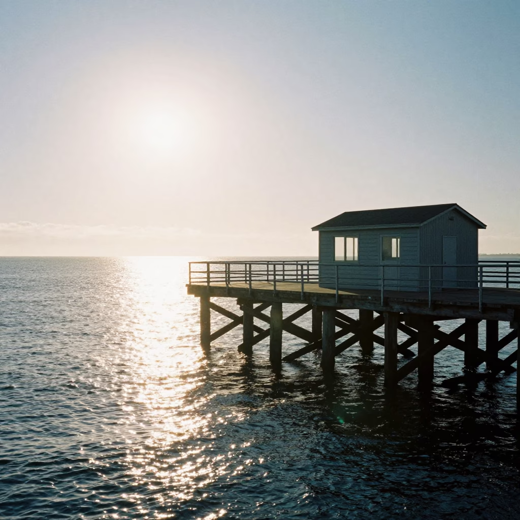 Field Station just after sunrise in San Diego in in San Diego, California, United States
