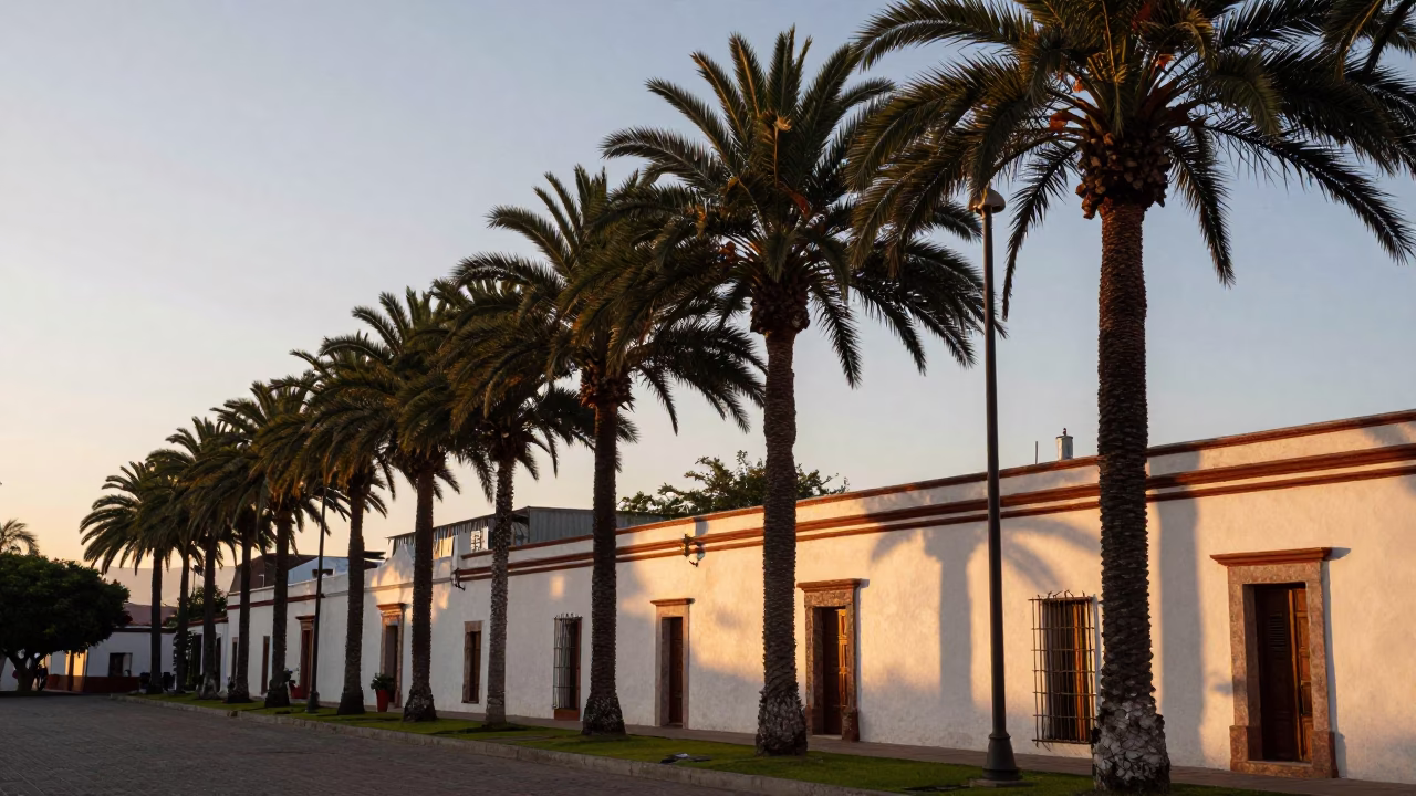 First Light in Merida at First Light Of Dawn in in Merida, Mexico