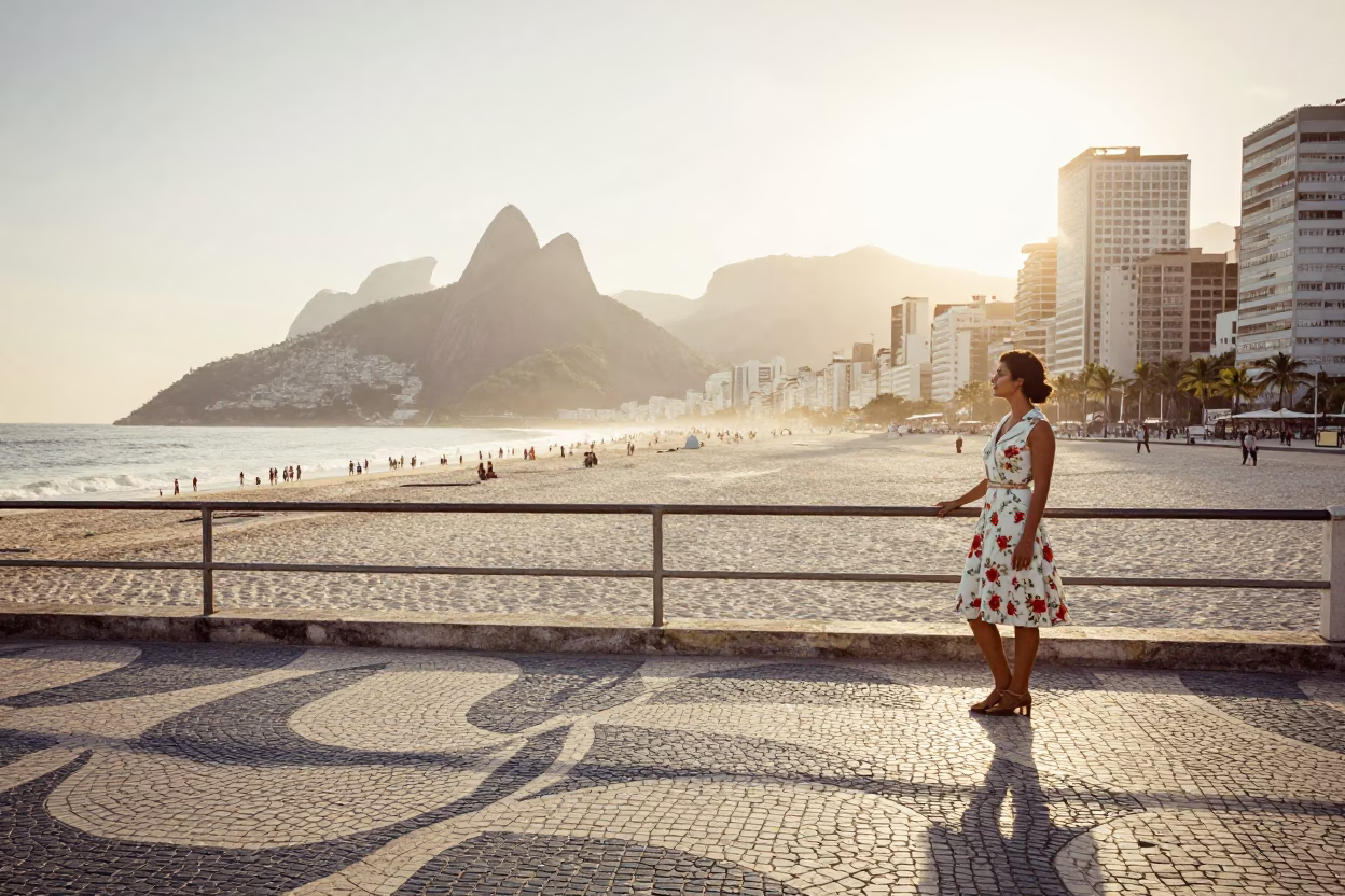 First Light in Rio De Janeiro in in Rio de Janeiro, Brazil