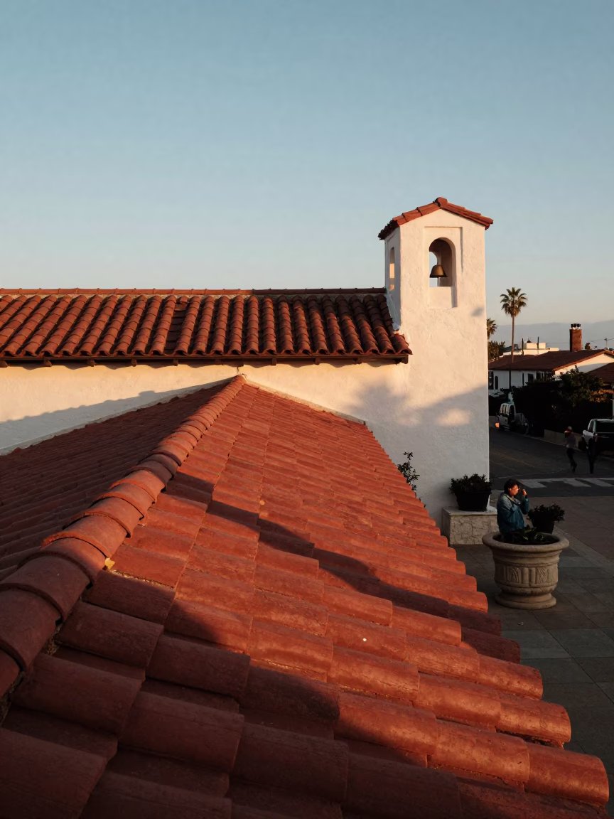 First Light in San Diego at As First Light Reaches The Scene in in San Diego, California, United States