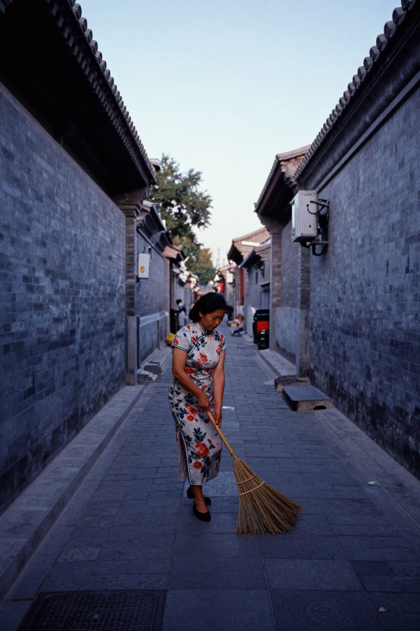 First Light Of Dawn on Light Dawn in Beijing in in Beijing, China