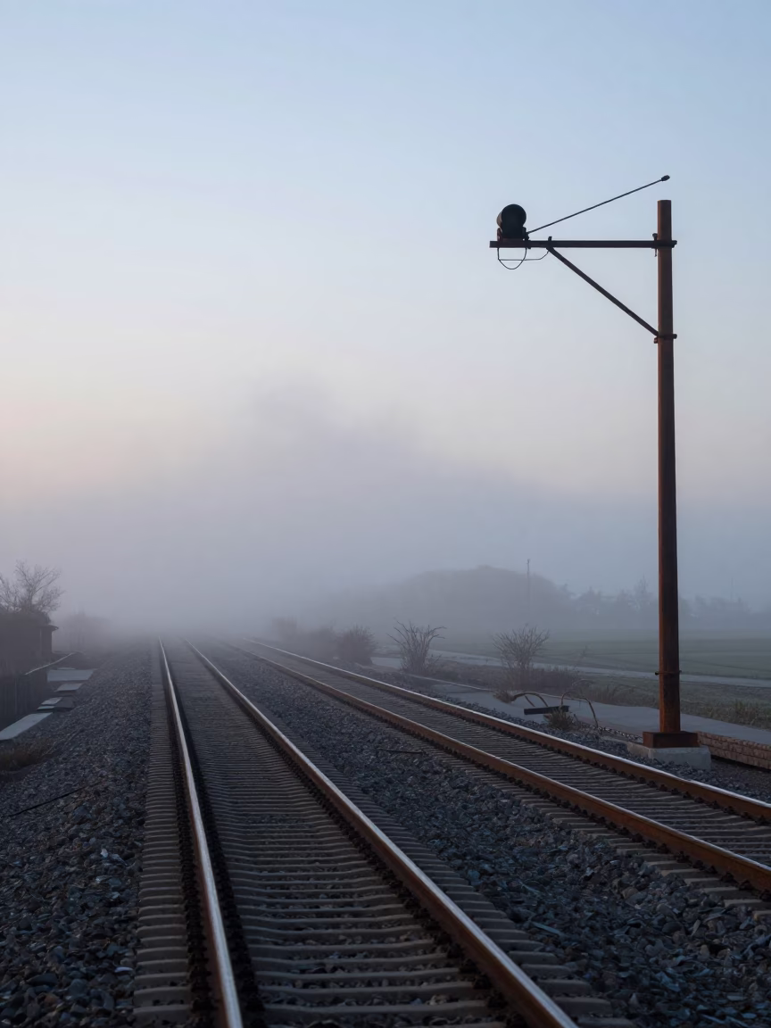 First Light Of Dawn on Light Dawn in Madrid in in Madrid, Spain