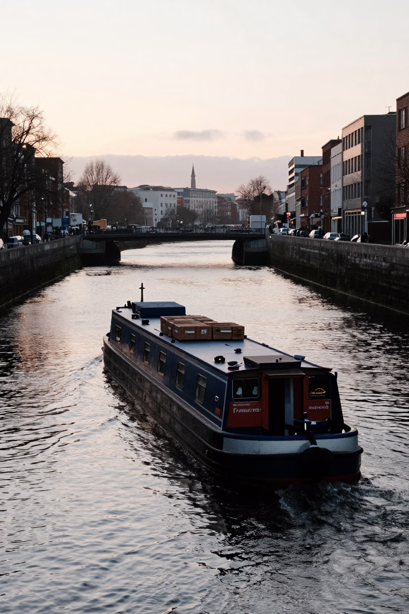 First Light Of Dawn on Street Photography in Dublin in in Dublin, Ireland
