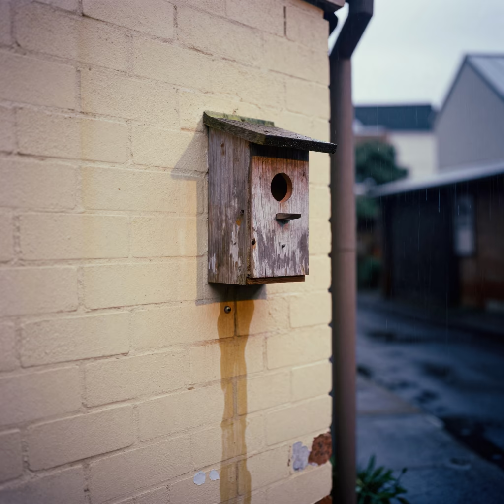 First Light on Birdhouse in Auckland in in Auckland, New Zealand