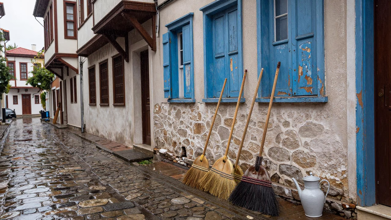 First Light on Pitcher in Izmir in in Izmir, Turkey