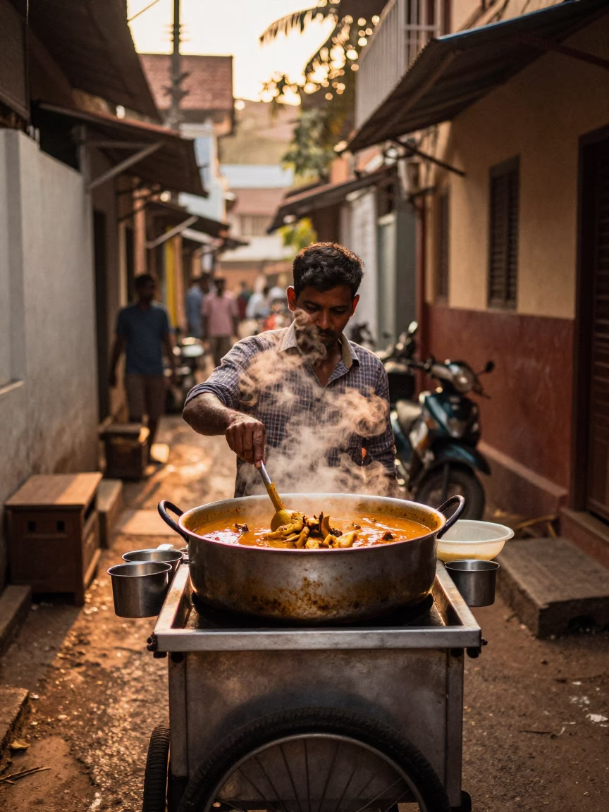 Fish Curry in Kochi in in Kochi, India