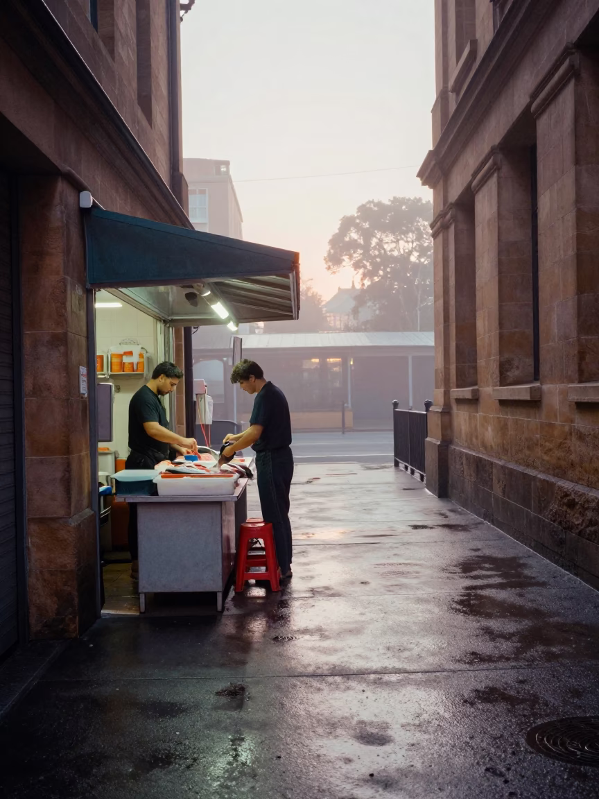Fish Prep in Sydney in in Sydney, New South Wales, Australia