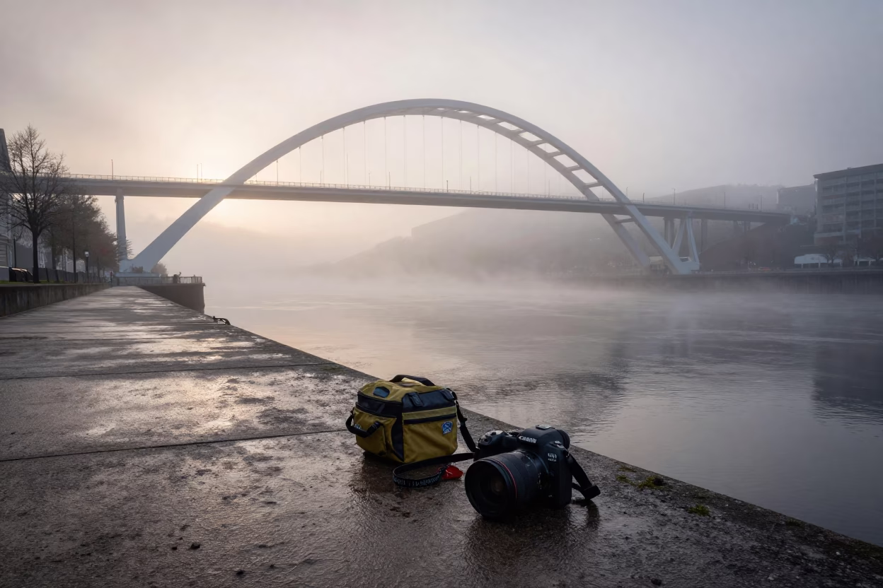 Fisherman's Gear in Bilbao in in Bilbao, Spain