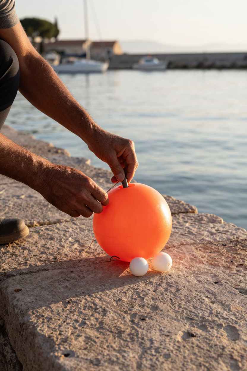 Fishing Float in Nice in in Nice, France
