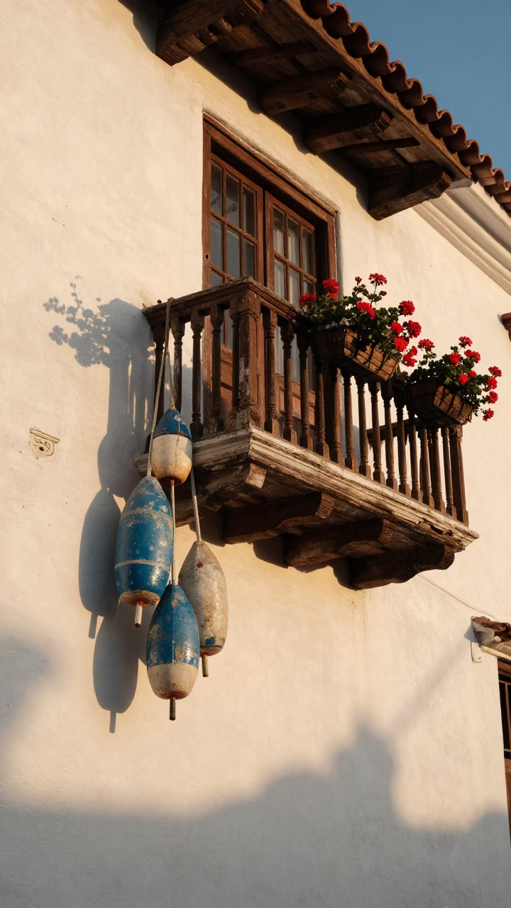 Fishing Floats in Cartagena in in Cartagena, Colombia
