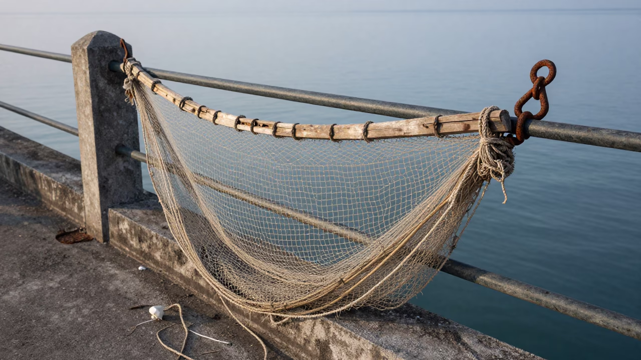 Fishing Net in Phuket in in Phuket, Thailand
