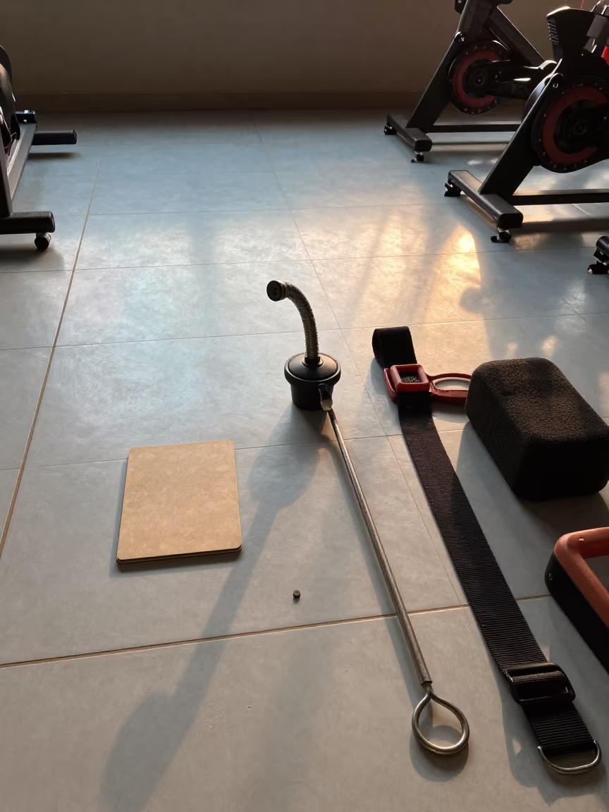 Fitness Shower Filter Cup Under Warm Natatorium Lights in inside a spin studio under class lights in Kazanchis, Addis Ababa