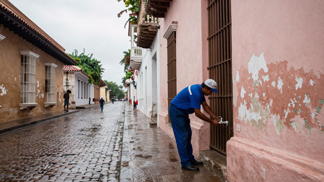 Fixing Faucet in Cartagena in in Cartagena, Colombia