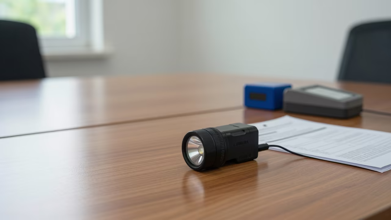 Flashlight Charger in Conference Room Samawah in inside a conference room near Samawah