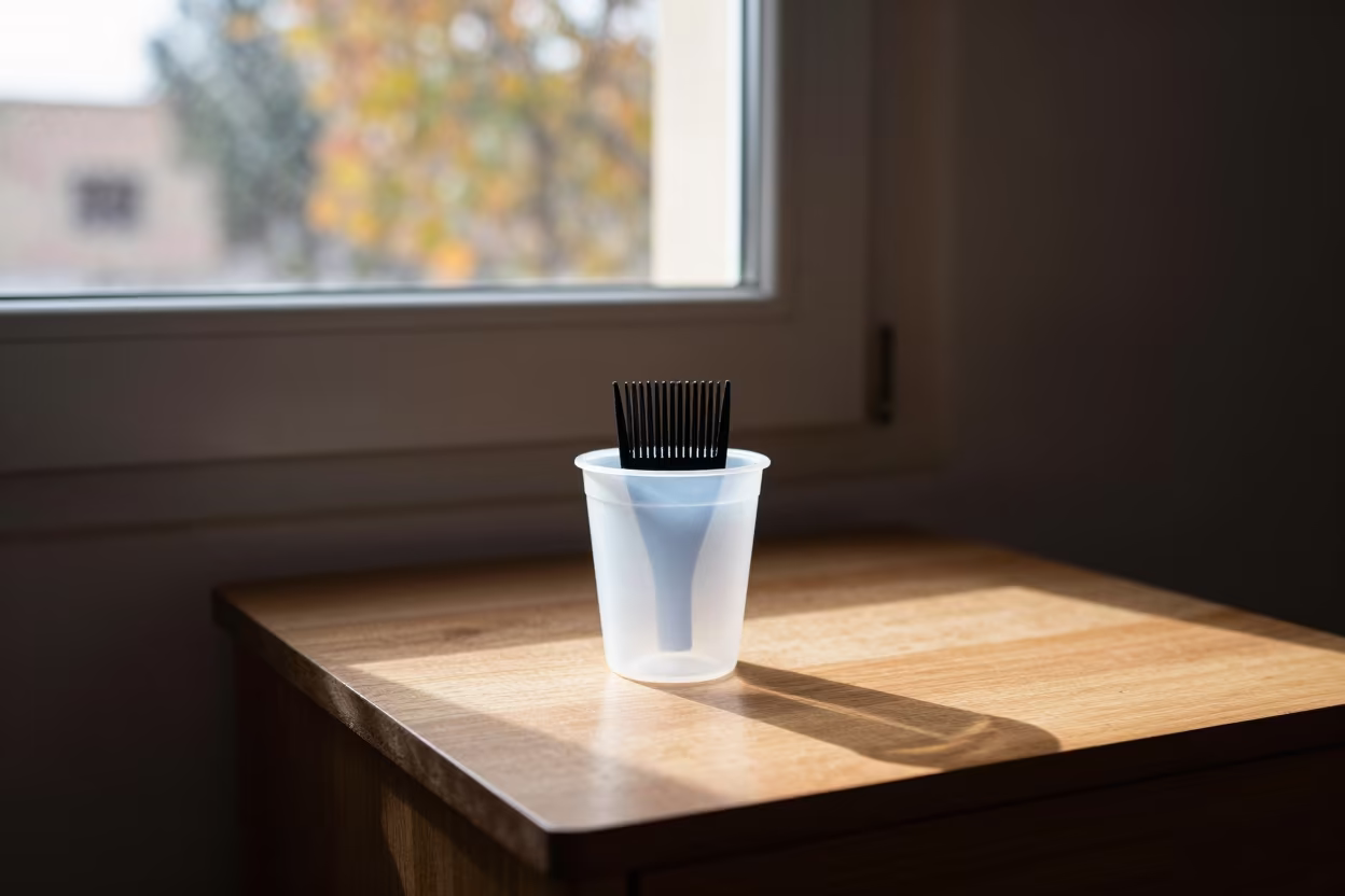 Flea Comb Cup on Bedside Table in Kenitra in on a bedside table near Kenitra
