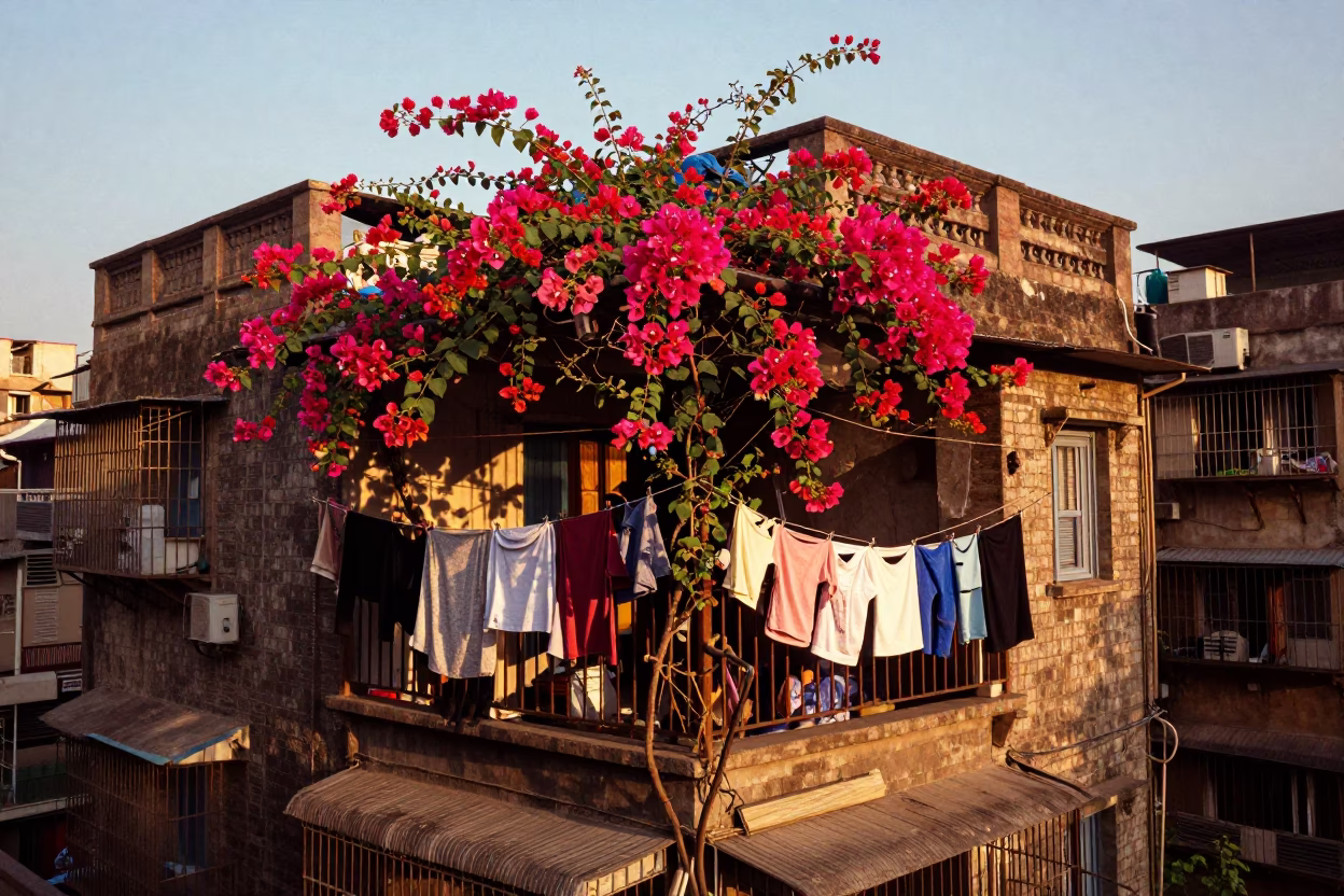 Floral Cascade in Mumbai in in Mumbai, India