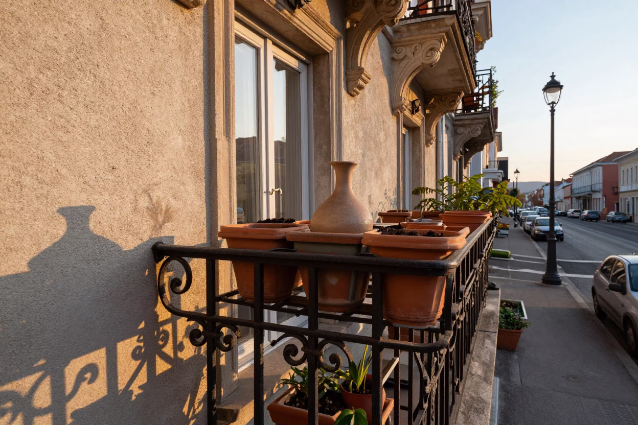 Florist Cart in Budapest in in Budapest, Hungary