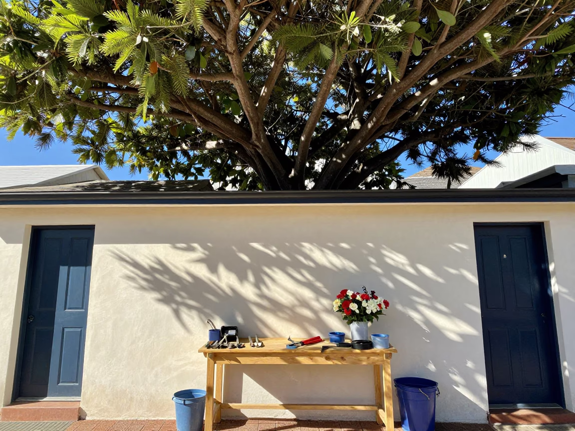 Florist's Workbench in Cape Town in in Cape Town, South Africa