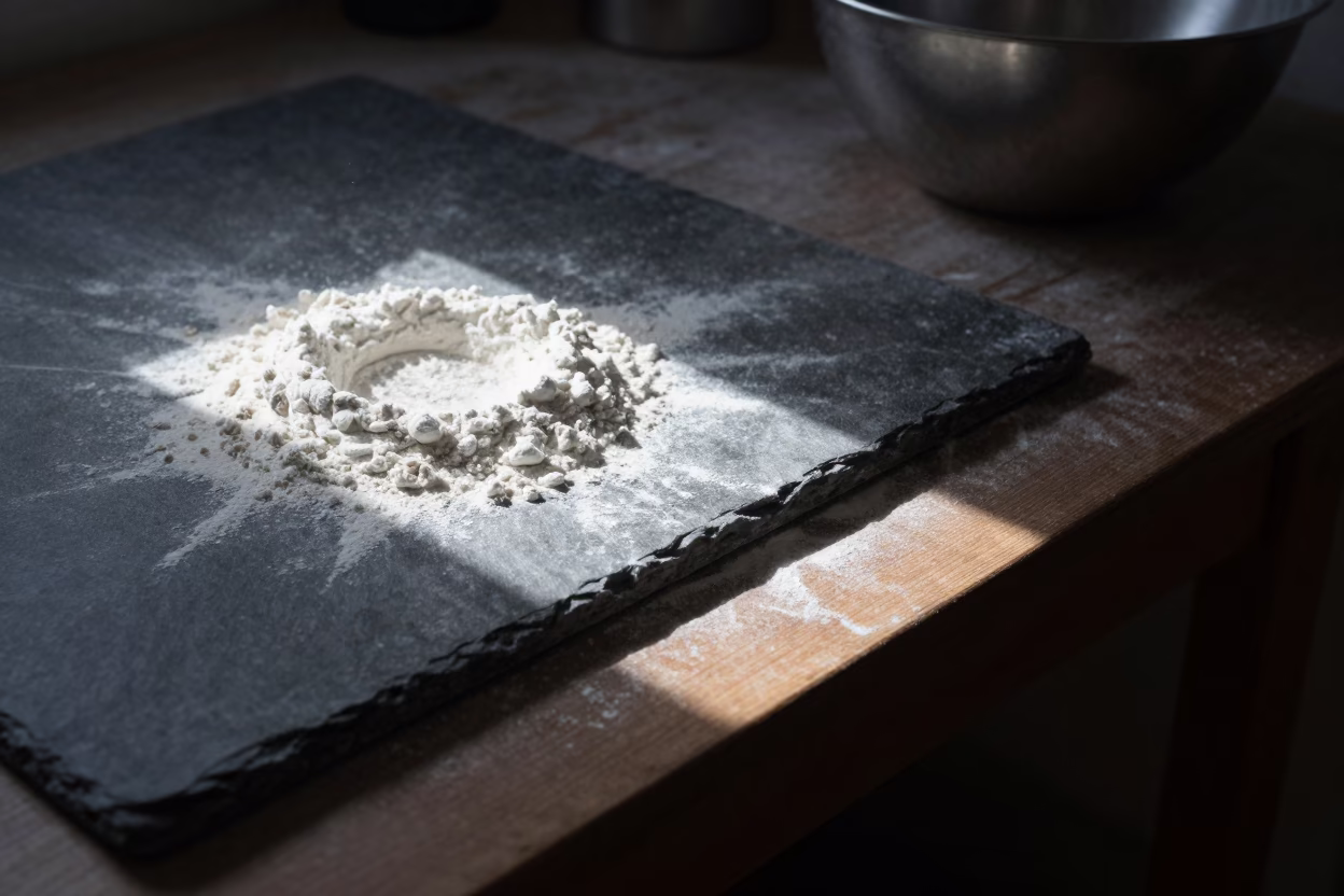 Flour Dust in Tokyo in in Tokyo, Japan