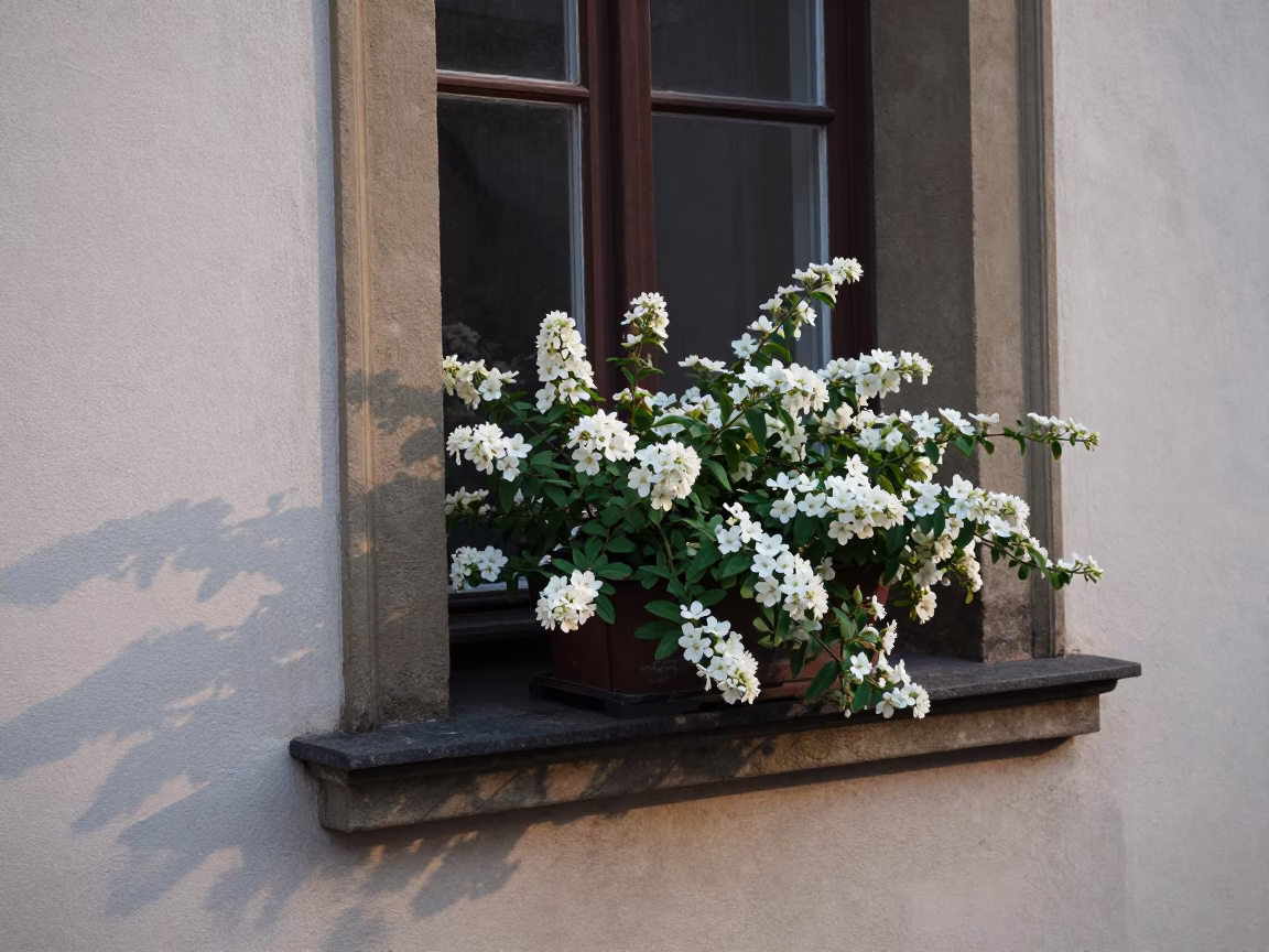 Flowering Plant in Prague in in Prague, Czech Republic