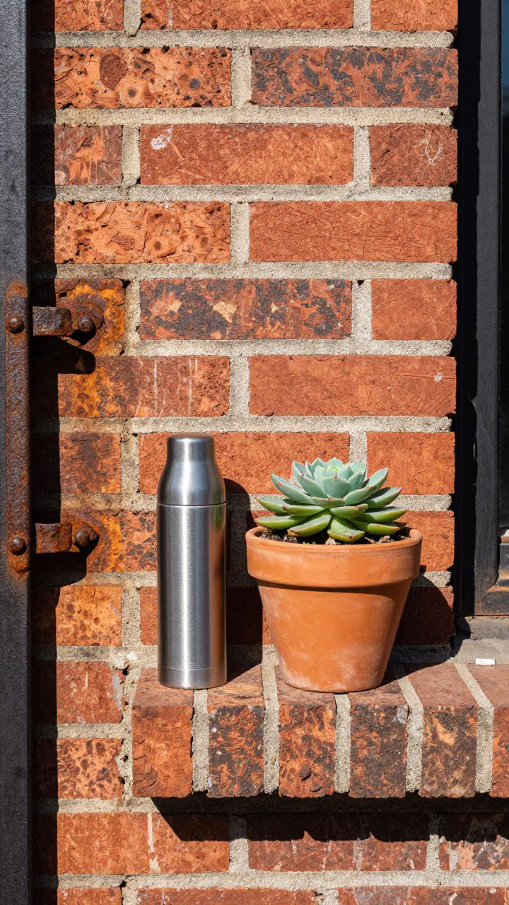 Flowerpot at Flat Noon Light in Nashville in in Nashville, Tennessee, United States