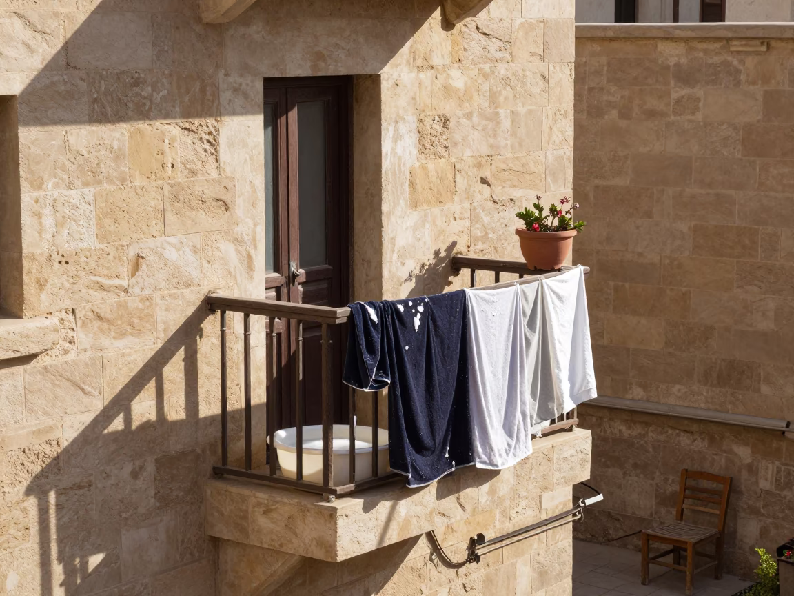 Flowerpot at Noon Light in Luxor in in Luxor, Egypt