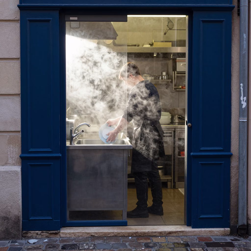 Fogged Glass in Lyon in in Lyon, France