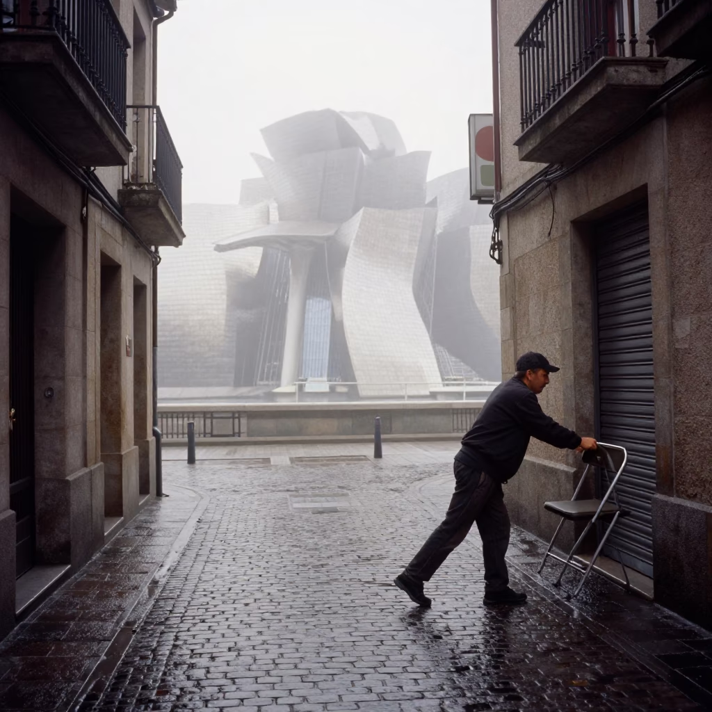 Folding Chair in Bilbao in in Bilbao, Spain