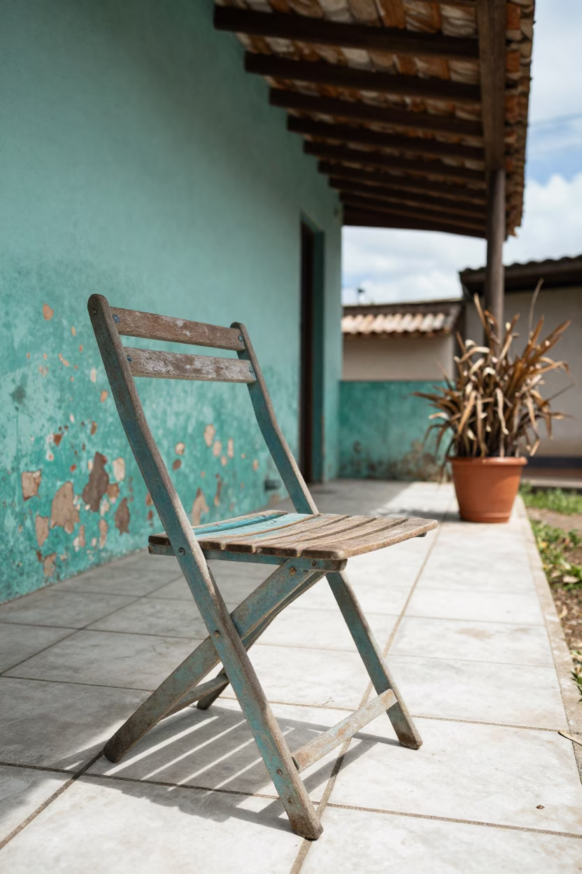 Folding Chair in Salvador in in Salvador, Brazil