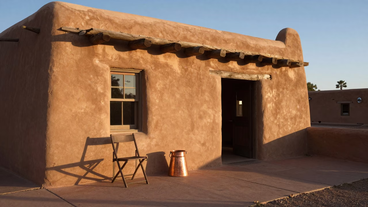 Folding Chair in Santa Fe in in Santa Fe, New Mexico, United States