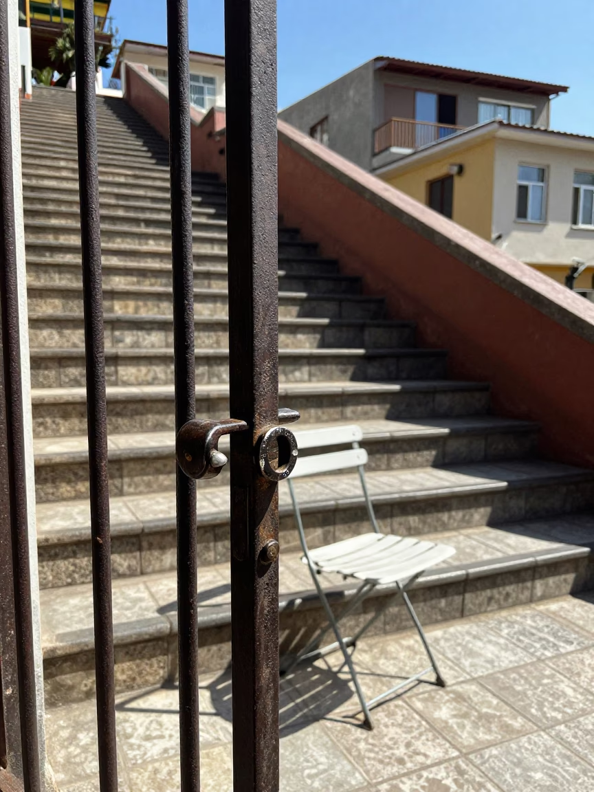 Folding Chair in Valparaiso in in Valparaiso, Chile