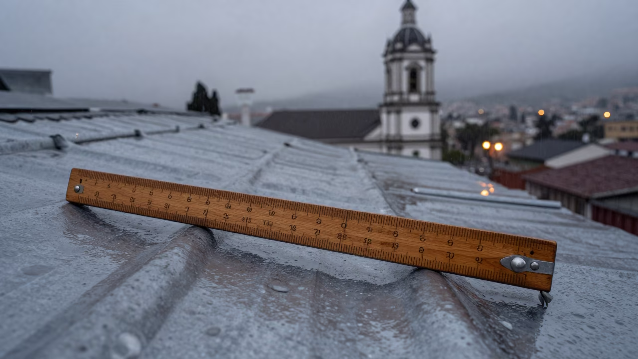 Folding Ruler in Quito in in Quito, Ecuador