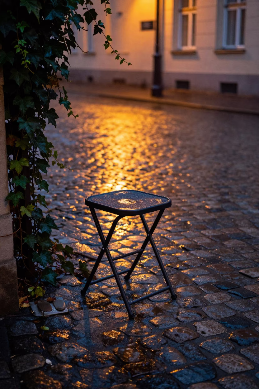 Folding Stool in Berlin in in Berlin, Germany