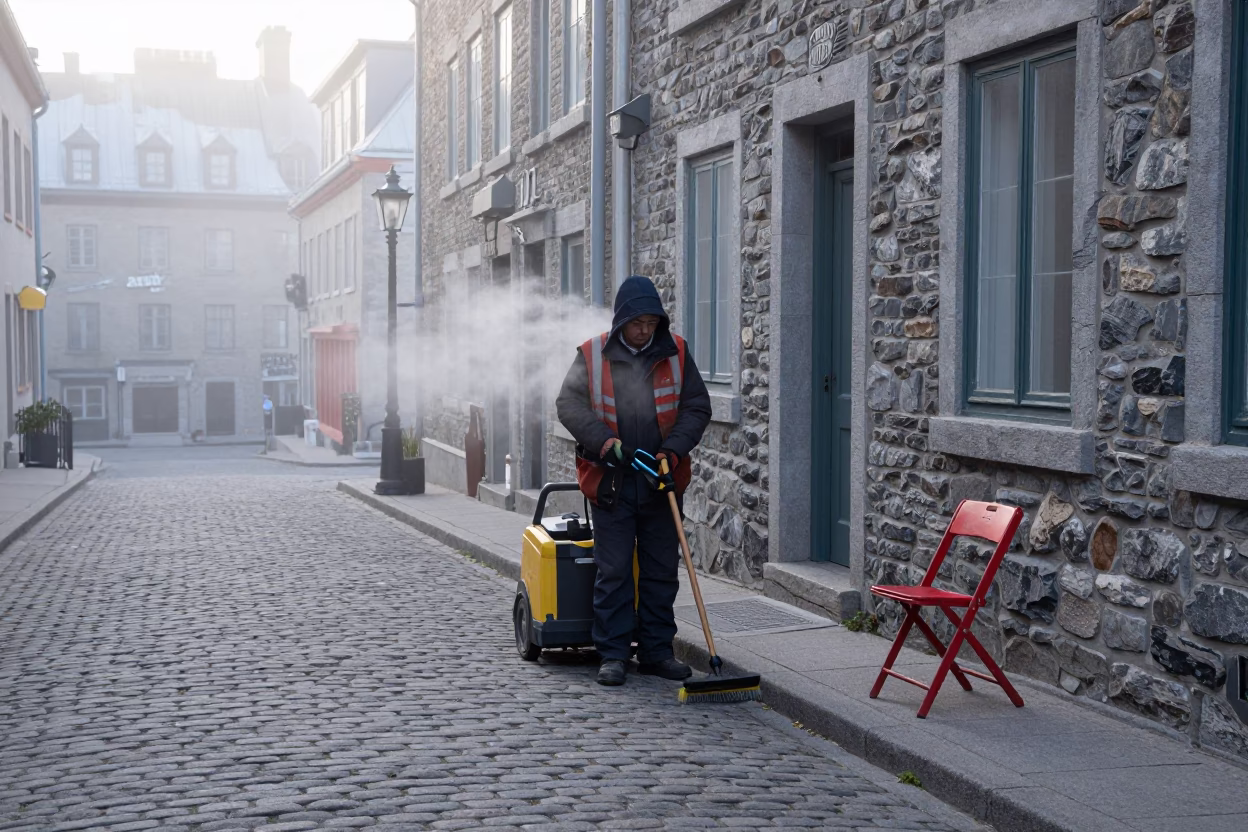 Folding Stool in Quebec City in in Quebec City, Quebec, Canada