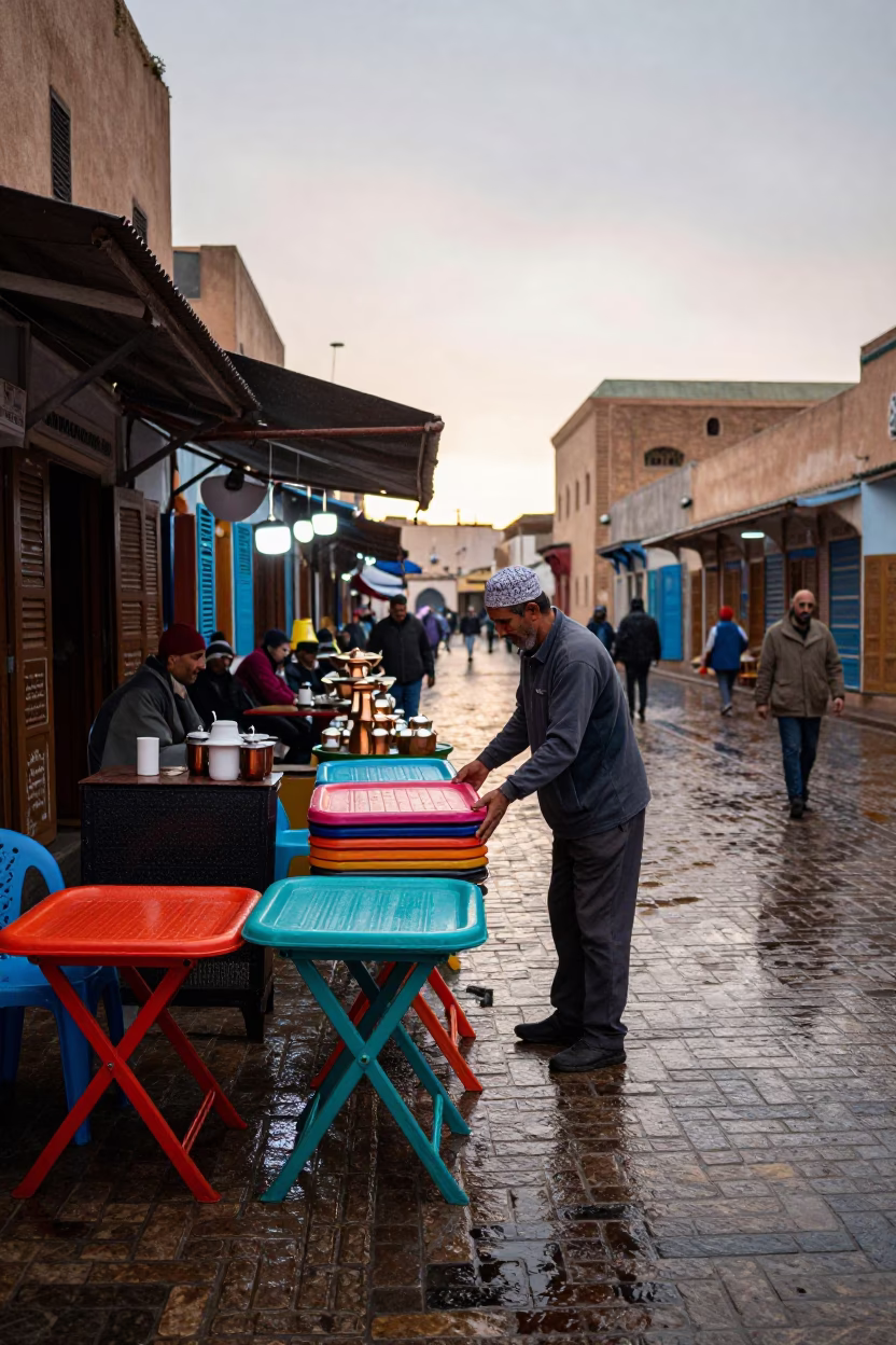 Folding Tables in Casablanca in in Casablanca, Morocco